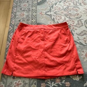 Izod bright orange  Golf Skort size 10